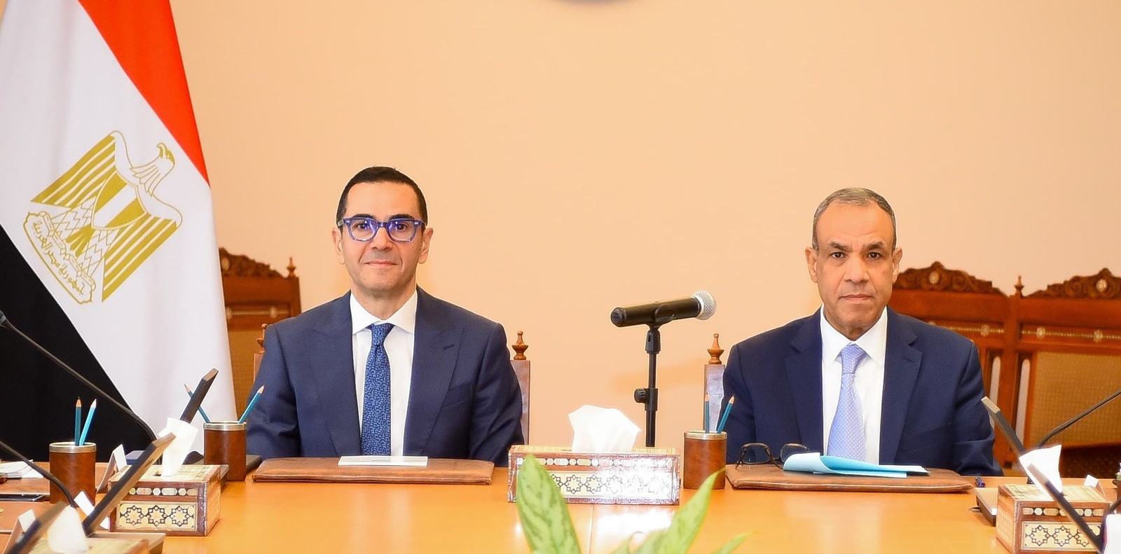 Abdelatty, El-Khatib discuss cooperation to boost national economy

